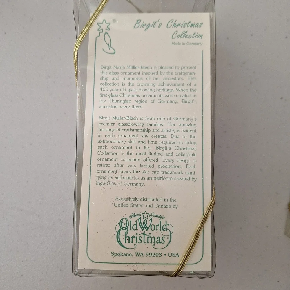 RARE Inge Glass Birgit's Collection 